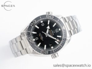 Planet Ocean 600M 39.5mm VSF 1:1 Best Edition Black Dial Black Ceramic Bezel on SS Bracelet A8800 - Image 7