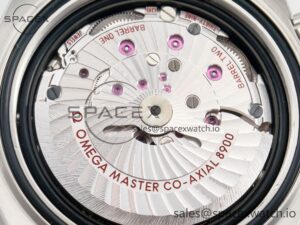 Planet Ocean 600M 39.5mm VSF 1:1 Best Edition Black Dial Black Ceramic Bezel on SS Bracelet A8800 - Image 19