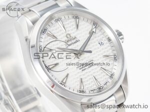 Aqua Terra 150m 41mm VSF 1:1 Best Edition White Textured Dial on SS Bracelet A8500 Super Clone - Image 3