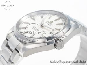Aqua Terra 150m 41mm VSF 1:1 Best Edition White Textured Dial on SS Bracelet A8500 Super Clone - Image 5