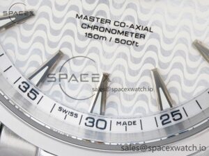 Aqua Terra 150m 41mm VSF 1:1 Best Edition White Textured Dial on SS Bracelet A8500 Super Clone - Image 11
