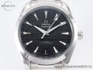 Aqua Terra 150m 41mm VSF 1:1 Best Edition Black Dial on SS Bracelet A8900 Super Clone - Image 2