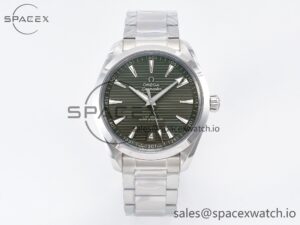 Aqua Terra 150m 41mm VSF 1:1 Best Edition Green Dial on SS Bracelet A8900 Super Clone