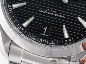 Aqua Terra 150m 41mm VSF 1:1 Best Edition Black Dial on SS Bracelet A8900 Super Clone - Image 11