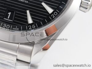 Aqua Terra 150m 41mm VSF 1:1 Best Edition Black Dial on SS Bracelet A8900 Super Clone - Image 12