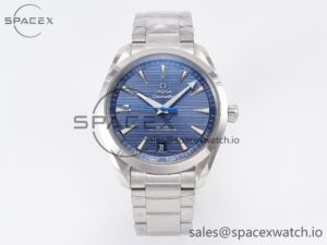 Aqua Terra 150m 41mm VSF 1:1 Best Edition Blue Dial on SS Bracelet A8900 Super Clone