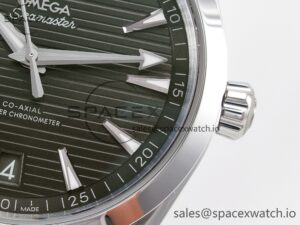 Aqua Terra 150m 41mm VSF 1:1 Best Edition Green Dial on SS Bracelet A8900 Super Clone - Image 10