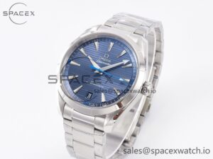 Aqua Terra 150m 41mm VSF 1:1 Best Edition Blue Dial on SS Bracelet A8900 Super Clone - Image 4