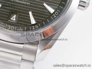 Aqua Terra 150m 41mm VSF 1:1 Best Edition Green Dial on SS Bracelet A8900 Super Clone - Image 12