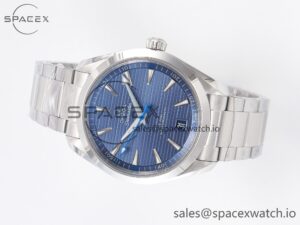 Aqua Terra 150m 41mm VSF 1:1 Best Edition Blue Dial on SS Bracelet A8900 Super Clone - Image 8