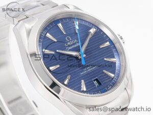 Aqua Terra 150m 41mm VSF 1:1 Best Edition Blue Dial on SS Bracelet A8900 Super Clone - Image 3