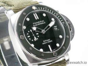 PAM1287 Y VSF 1:1 Best Edition Green Dial on Green Nylon Strap P900 - Image 3