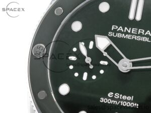 PAM1287 Y VSF 1:1 Best Edition Green Dial on Green Nylon Strap P900 - Image 9