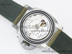 PAM1287 Y VSF 1:1 Best Edition Green Dial on Green Nylon Strap P900 - Image 19