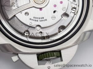 PAM1287 Y VSF 1:1 Best Edition Green Dial on Green Nylon Strap P900 - Image 24