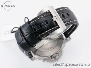 PAM1312 W VSF 1:1 Best Edition Black Dial on Black Leather Strap P.9010 Clone - Image 11
