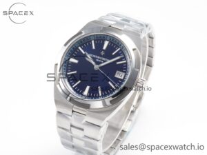 Overseas 4500V SS ZF 1:1 Best Edition Blue Dial on SS Bracelet A5100 - Image 4