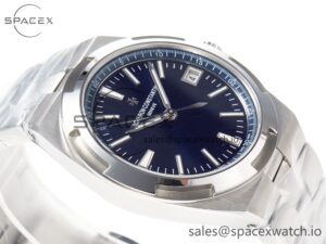 Overseas 4500V SS ZF 1:1 Best Edition Blue Dial on SS Bracelet A5100 - Image 6