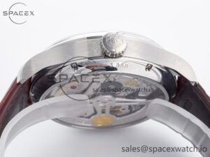 Portuguese Real PR Real Annual Calendar IW5035 ZF 1:1 Best Edition White Dial RG Markers on Brown Leather Strap A52850 - Image 15