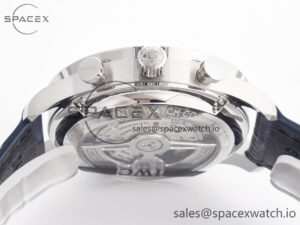 Portuguese Chrono IW371605 ZF 1:1 Best Edition White Dial on Blue Leather Strap A69355 - Image 15
