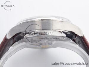 Portuguese Real PR Real Annual Calendar IW5035 ZF 1:1 Best Edition White Dial RG Markers on Brown Leather Strap A52850 - Image 14