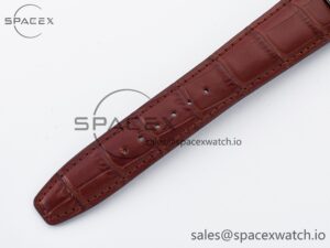 Portuguese Real PR Real Annual Calendar IW5035 ZF 1:1 Best Edition White Dial RG Markers on Brown Leather Strap A52850 - Image 24