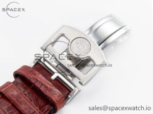 Portuguese Real PR Real Annual Calendar IW5035 ZF 1:1 Best Edition White Dial RG Markers on Brown Leather Strap A52850 - Image 29