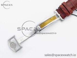 Portuguese Real PR Real Annual Calendar IW5035 ZF 1:1 Best Edition White Dial RG Markers on Brown Leather Strap A52850 - Image 25