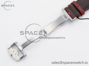 Portuguese Real PR Real Annual Calendar IW5035 ZF 1:1 Best Edition White Dial RG Markers on Brown Leather Strap A52850 - Image 27