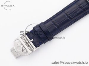 Portuguese Chrono IW371605 ZF 1:1 Best Edition White Dial on Blue Leather Strap A69355 - Image 23