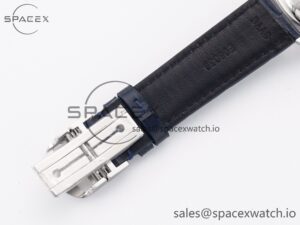 Portuguese Chrono IW371605 ZF 1:1 Best Edition White Dial on Blue Leather Strap A69355 - Image 27