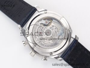 Portuguese Chrono IW371605 ZF 1:1 Best Edition White Dial on Blue Leather Strap A69355 - Image 17