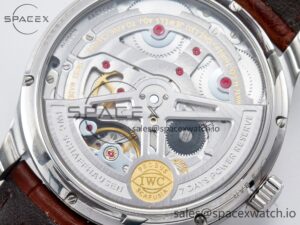 Portuguese Real PR Real Annual Calendar IW5035 ZF 1:1 Best Edition White Dial RG Markers on Brown Leather Strap A52850 - Image 19