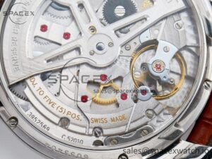 Portuguese Real PR Real Annual Calendar IW5035 ZF 1:1 Best Edition White Dial RG Markers on Brown Leather Strap A52850 - Image 23