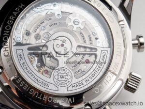 Portuguese Chrono IW371605 ZF 1:1 Best Edition White Dial on Blue Leather Strap A69355 - Image 18