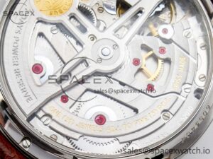 Portuguese Real PR Real Annual Calendar IW5035 ZF 1:1 Best Edition White Dial RG Markers on Brown Leather Strap A52850 - Image 20