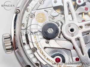 Portuguese Real PR Real Annual Calendar IW5035 ZF 1:1 Best Edition White Dial RG Markers on Brown Leather Strap A52850 - Image 18