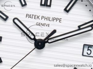 Nautilus 5711/1A PPF 1:1 Best Edition White Textured Dial on SS Bracelet 324CS V3 - Image 9