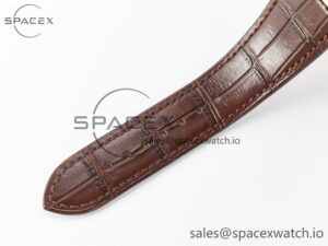 Nautilus 5712 RG PPF 1:1 Best Edition Brown Dial on Brown Leather Strap A240 Super Clone V2 - Image 25