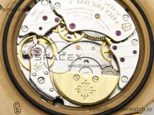Nautilus 5712 RG PPF 1:1 Best Edition Brown Dial on Brown Leather Strap A240 Super Clone V2 - Image 20