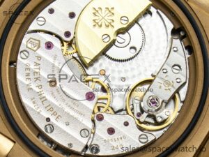 Nautilus 5712 RG PPF 1:1 Best Edition Brown Dial on Brown Leather Strap A240 Super Clone V2 - Image 21