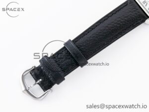 Tank Solo Ladies 28mm SS AF 1:1 Best Edition White Dial on Black Leather Strap Ronda Quartz - Image 16
