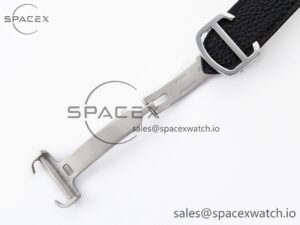Tank Solo Ladies 33.7mm SS AF 1:1 Best Edition White Dial on Black Leather Strap Ronda Quartz - Image 16
