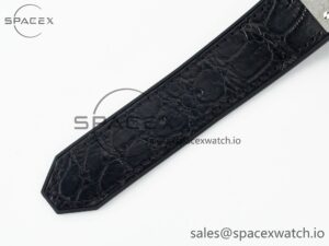 Classic Fusion 42mm Real Black Ceramic YDF 1:1 Best Edition Carbon Dial RG Bezel on Black Gummy Strap SW300 - Image 20