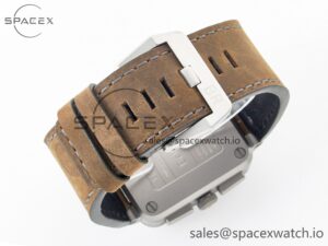 BR 03-94 Horolum Chronograph 1:1 Best Edition Brown Dial on Leather Strap Asia 7750 - Image 16