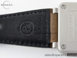 BR 03-94 Horolum Chronograph 1:1 Best Edition Brown Dial on Leather Strap Asia 7750 - Image 19