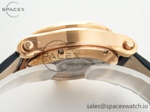 Happy Sports 30MM YF RG White Dial on Green Leather Strap A2892 - Image 12