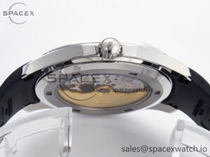 Aquanaut 5168G 42mm SS 3KF 1:1 Best Edition Black Dial on Black Rubber Strap A324 Super Clone V2 - Image 13