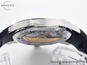 Aquanaut 5168G 42mm SS 3KF 1:1 Best Edition Black Dial on Black Rubber Strap A324 Super Clone V2 - Image 12