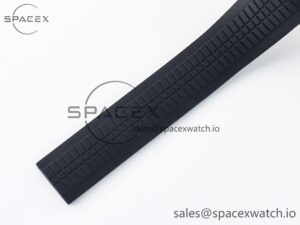 Aquanaut 5168G 42mm SS 3KF 1:1 Best Edition Black Dial on Black Rubber Strap A324 Super Clone V2 - Image 26